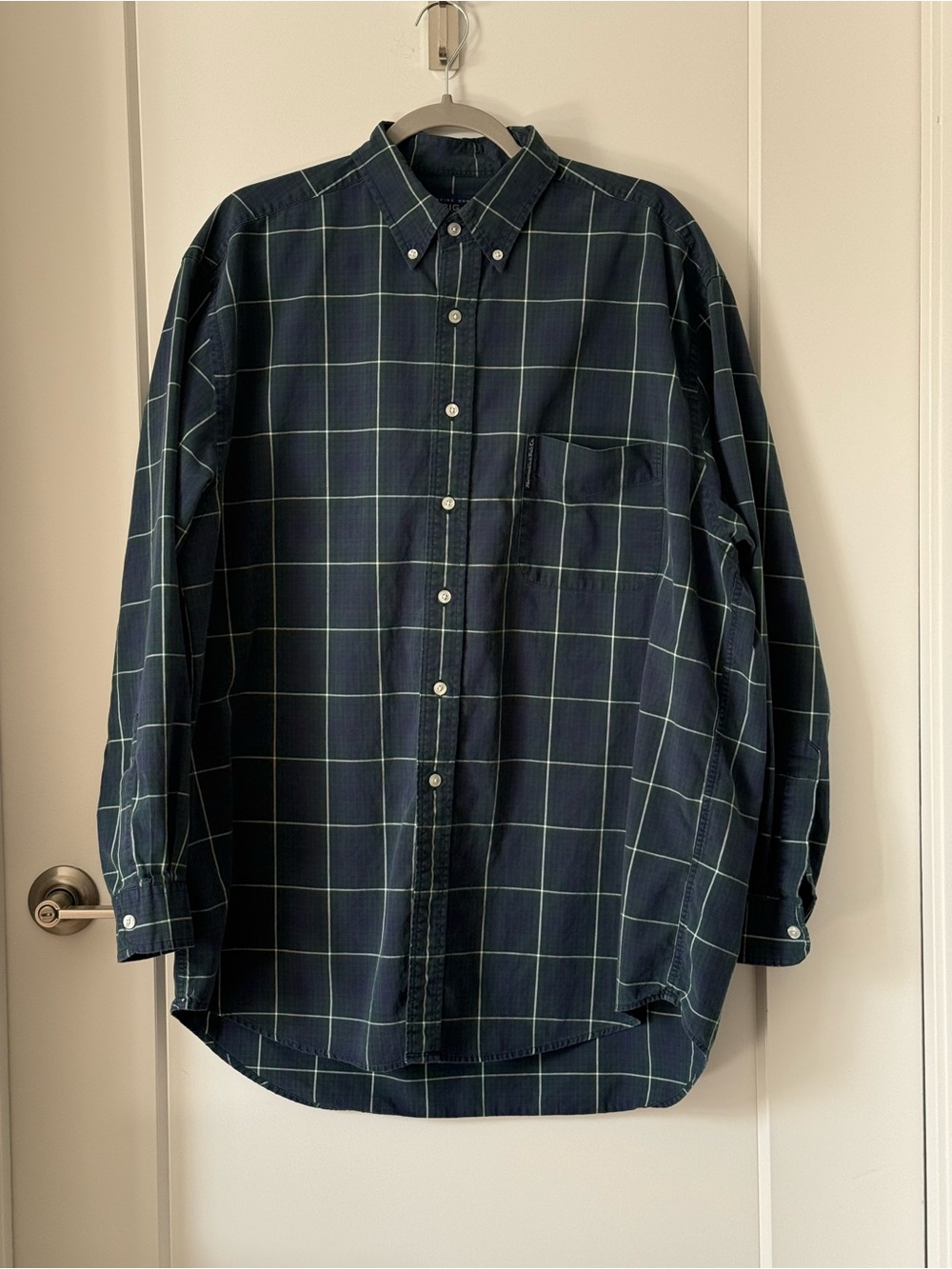 Abercrombie & Fitch Y2K / Vintage Plaid Button Up Large